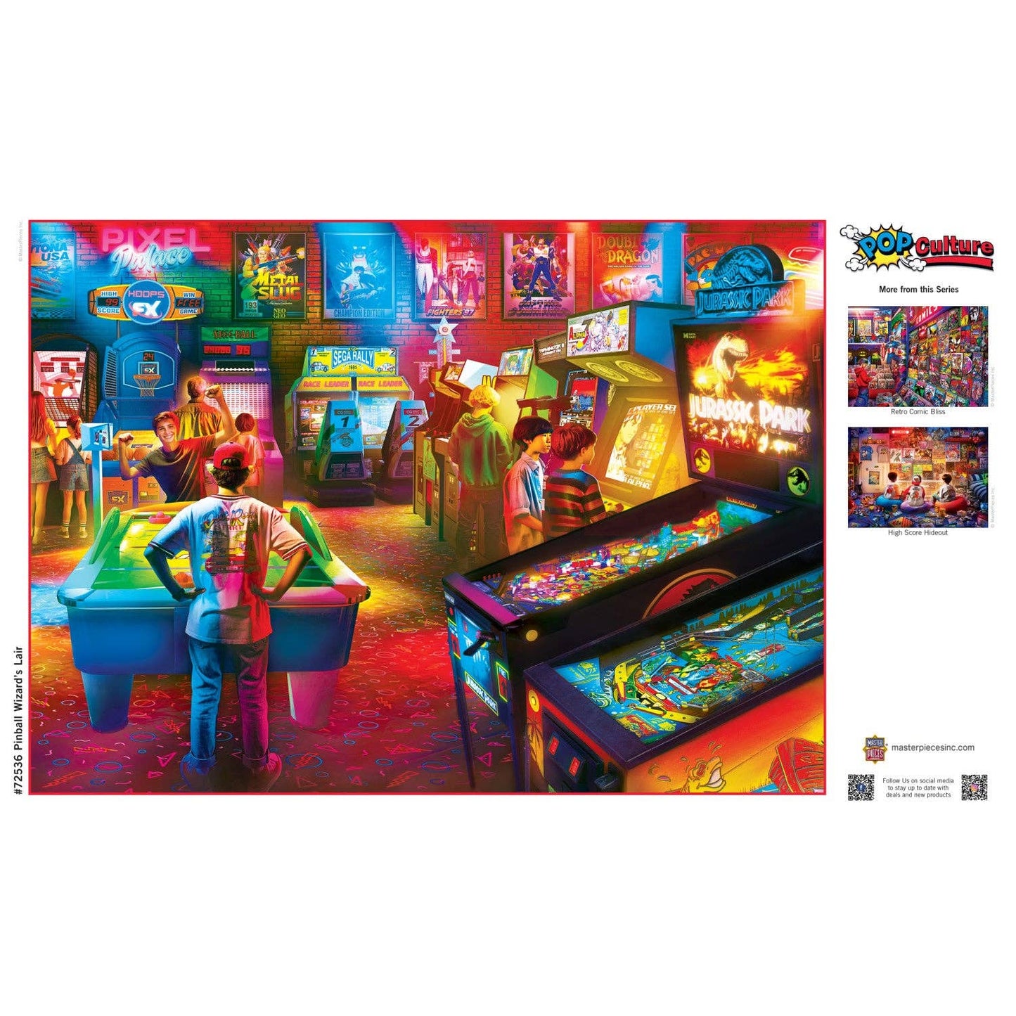 Pop Culture - Pinball Wizards Lair 1000 Piece Jigsaw Puzzle | Masterpieces Puzzles