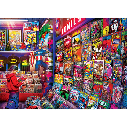 Pop Culture - Retro Comic Bliss 1000 Piece Jigsaw Puzzle by Masterpieces Puzzles