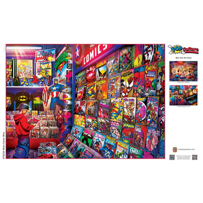 Pop Culture - Retro Comic Bliss 1000 Piece Jigsaw Puzzle by Masterpieces Puzzles