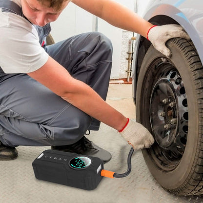 Portable Car Compressor Wireless Electric Air Pump 150 PSI with LED Light Otarealm