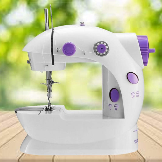 Portable Electric Sewing Machine w/ Foot Pedal LED Light Otarealm