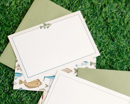 Gone Fishing Notecard Set