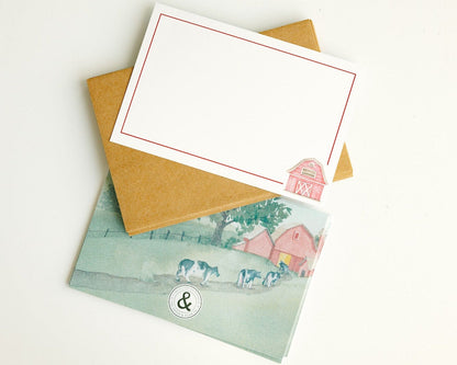 On The Farm Notecard Set