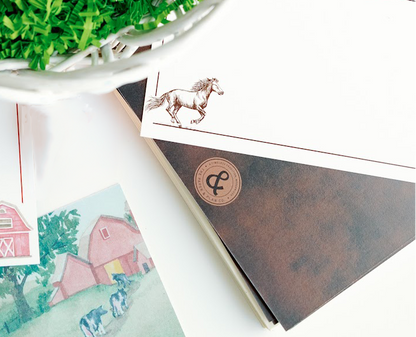 Equestrian Notecard Set