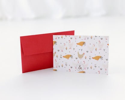 Chicken Notecard Set