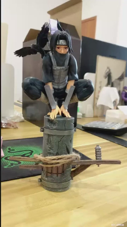 Itachi Uchiha Anime Figurines, Teen Anbu Black Ops Akatsuki Naruto Figure 23cm/9in