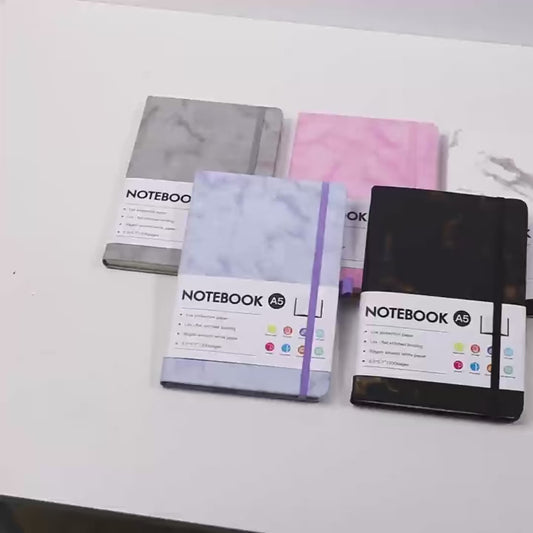 A5 Professional Notebook – Thick Paper, Compact & Lightweight Planner for Office and School