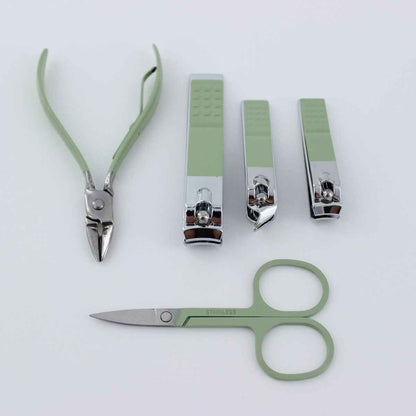 16 Piece Manicure Pedicure Set Carbon Steel Travel Grooming Kit