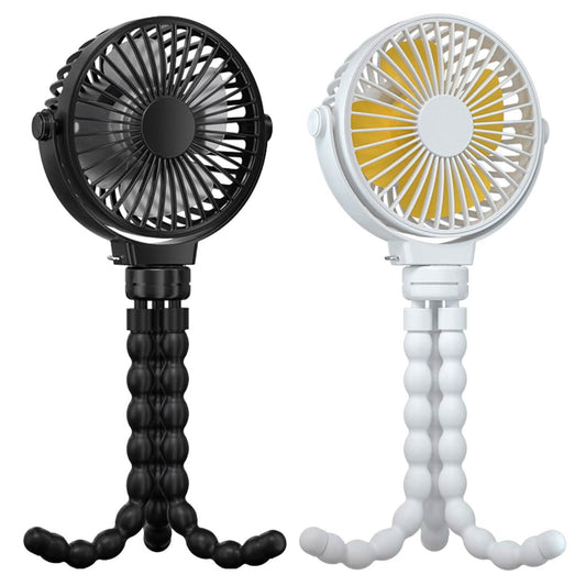 Rechargeable Handheld Fan with Flexible Tripod Otarealm