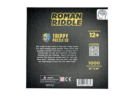 Roman Riddle 1000 Piece Jigsaw Puzzle | Trippy Puzzle Co