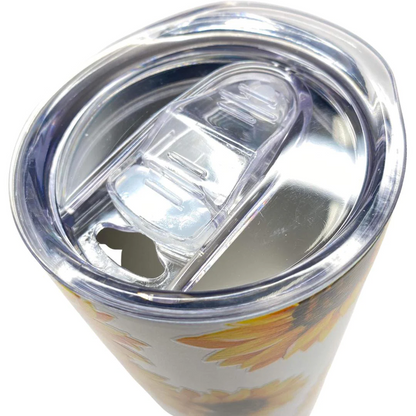 SUNFLOWER - 20oz skinny tumbler