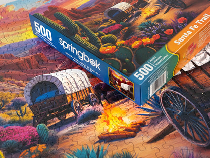 Santa Fe Trail 500 Piece Jigsaw Puzzle | Springbok Puzzles