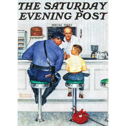 Saturday Evening Post - The Runaway 1000 Piece Puzzle by Masterpieces