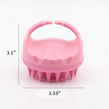 Shampoo Scalp Scrubber Brush for Shower and Hair Cleaning