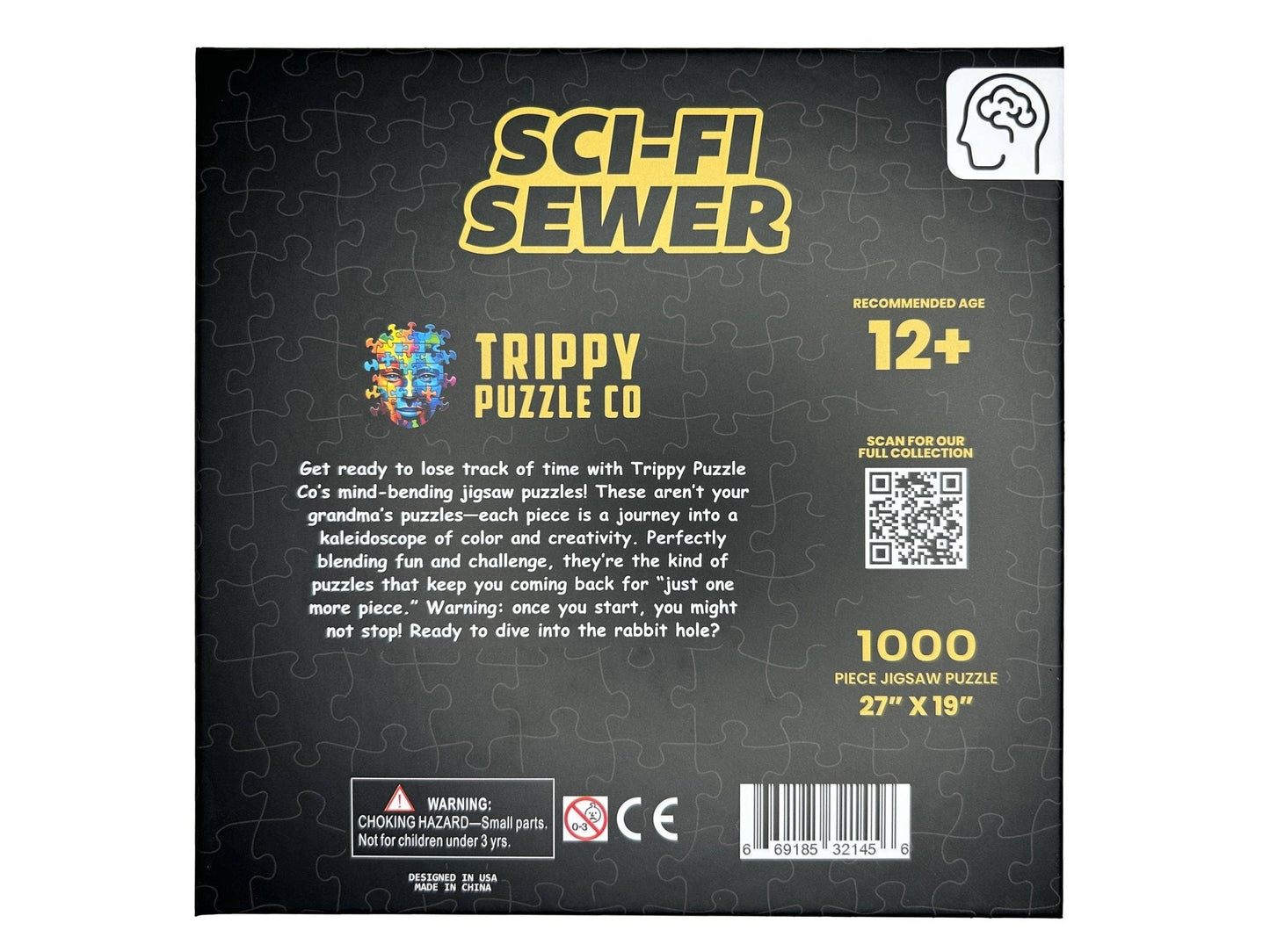 Sci-Fi Sewer 1000 Piece Jigsaw Puzzle | Trippy Puzzle Co