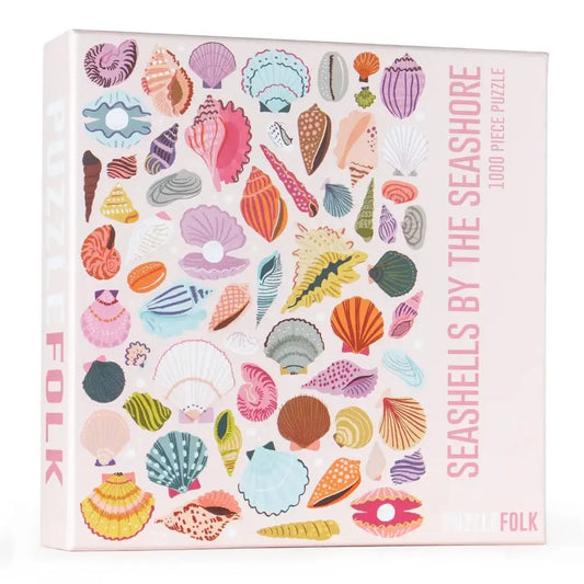 Seashells by the Seashore 1000 Piece Puzzle by Puzzlefolk