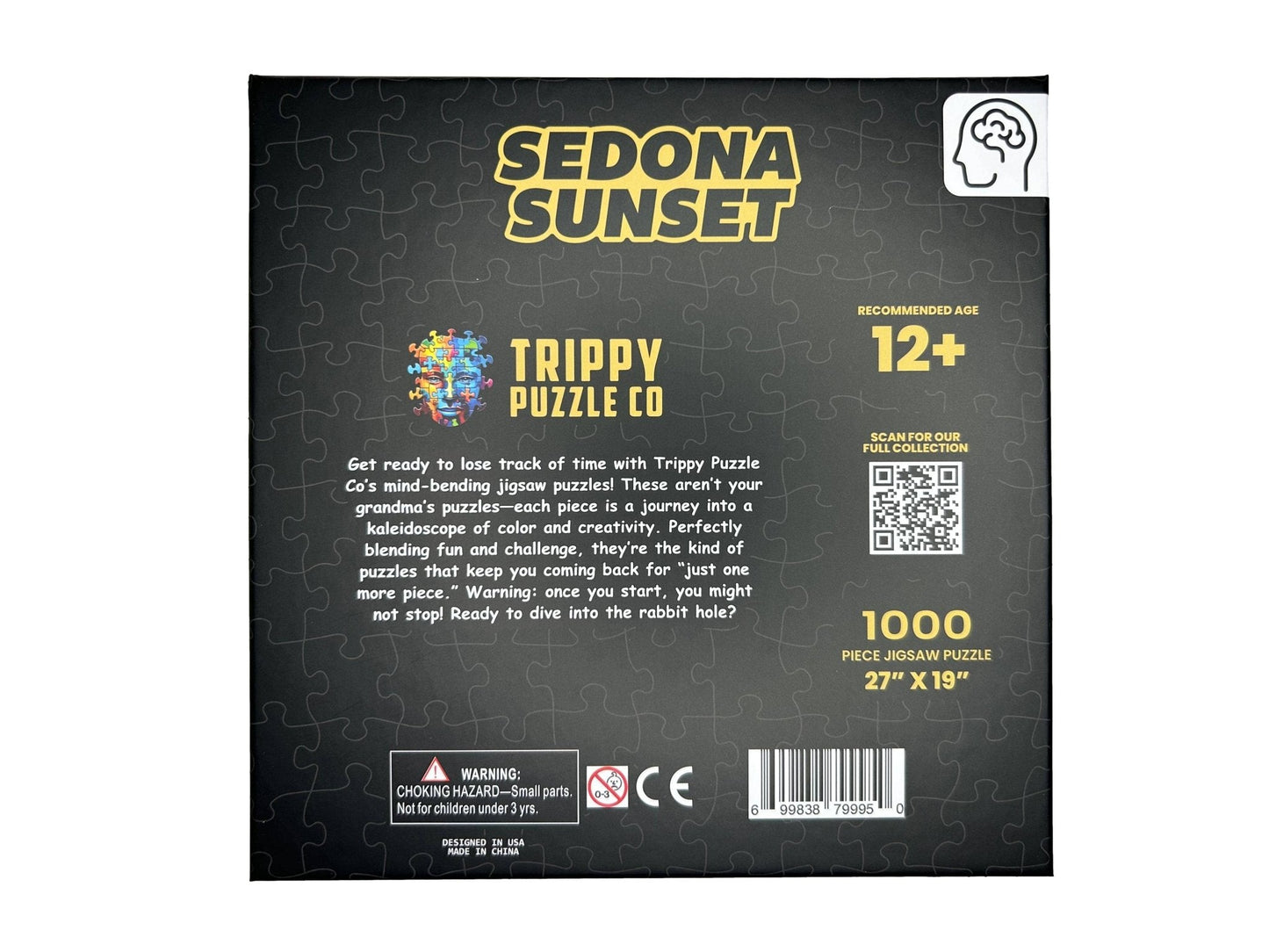 Sedona Sunset 1000 Piece Jigsaw Puzzle | Trippy Puzzle Co