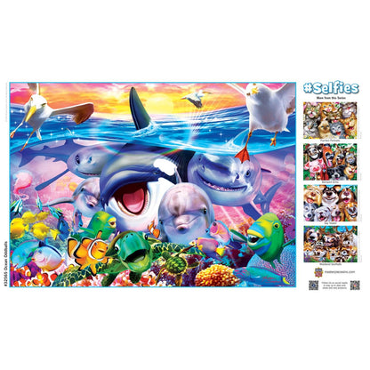 Selfies - Ocean Oddballs 500 Piece Jigsaw Puzzle | Masterpieces Puzzles