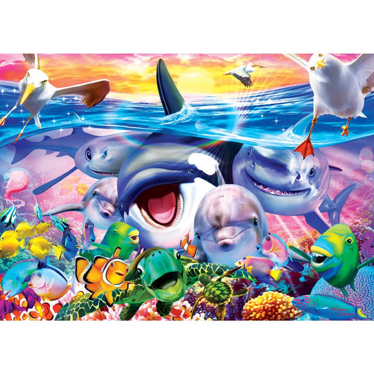 Selfies - Ocean Oddballs 500 Piece Jigsaw Puzzle | Masterpieces Puzzles