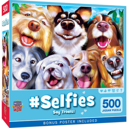 Selfies Say Treats! 500 Piece Puzzle by Masterpieces Puzzles