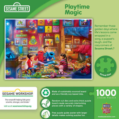 Sesame Street - Playtime 1000 Piece Jigsaw Puzzle | Masterpieces