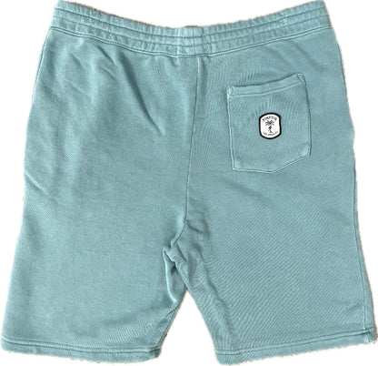 Cayman Cotton Shorts 9" Inseam (Ocean Green)