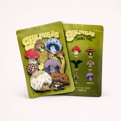 Shroomers Mushroom Enamel Pin Blind Bag