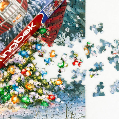 Snowy Retreat 1000 Piece Jigsaw Puzzle by Springbok Puzzles