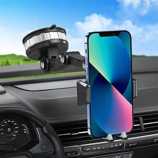 Solid & Durable Car Phone Holder Mount for Dashboard Windshield Long Arm Strong Suction Cell Phone Car Mount Otarealm