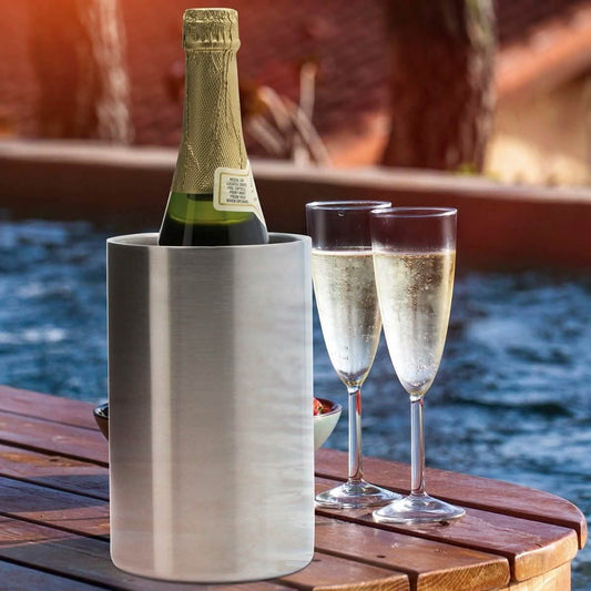 Stainless Steel Double Walled Insulation Wine Chiller Otarealm