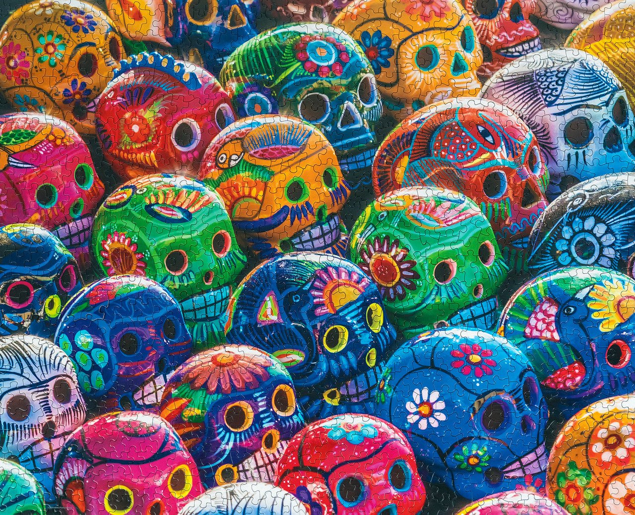 Sugar Skulls 1000 Piece Jigsaw Puzzle by Springbok Puzzles