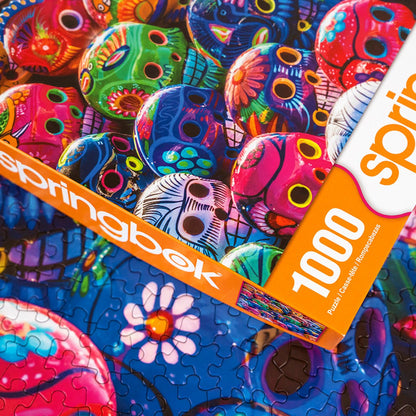 Sugar Skulls 1000 Piece Jigsaw Puzzle by Springbok Puzzles