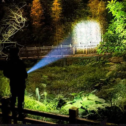Super Bright ABS Strong Light Focusing Led Flashlight Otarealm