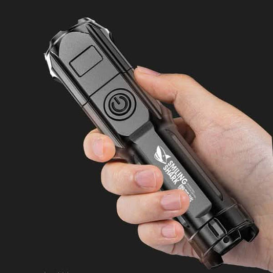 Super Bright ABS Strong Light Focusing Led Flashlight Otarealm
