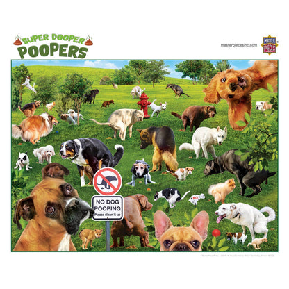 Super Dooper Poopers 1000 Piece Puzzle by Masterpieces Puzzles