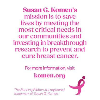 Susan G. Komen Breast Cancer Awareness Pink Letter Beads DIY Bracelet Kit