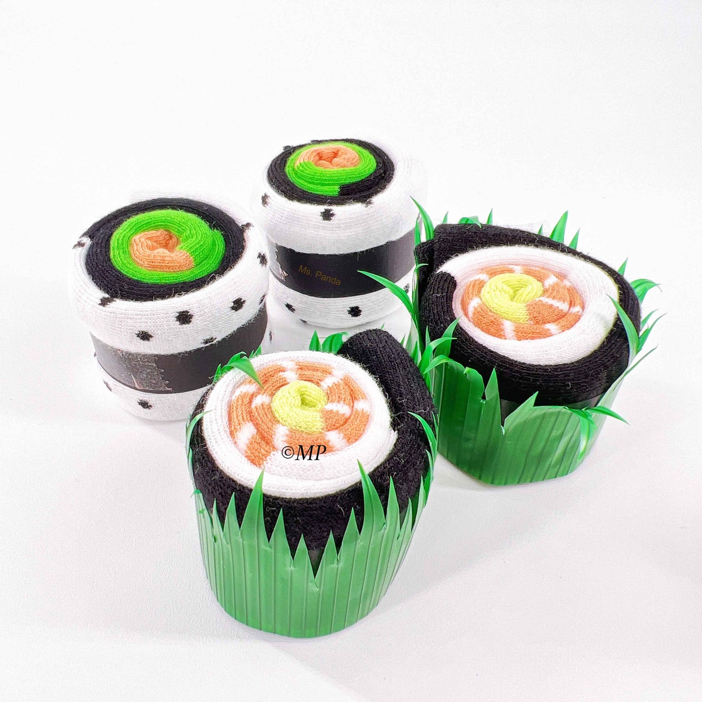 Sushi Socks Gift Box – 3 Pairs of Fun Novelty Socks for All