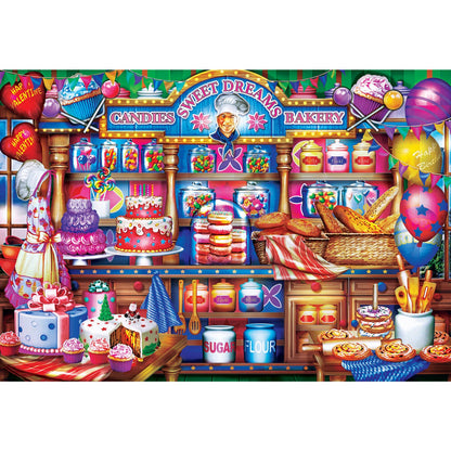 Sweet Dreams Bakery 1000 Piece Puzzle EZ Grip by Masterpieces