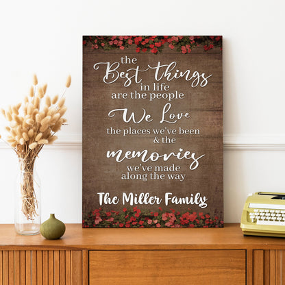 Best Things In Life Sign II