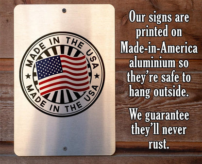 The Butcher's Cut LAMB - Metal Sign