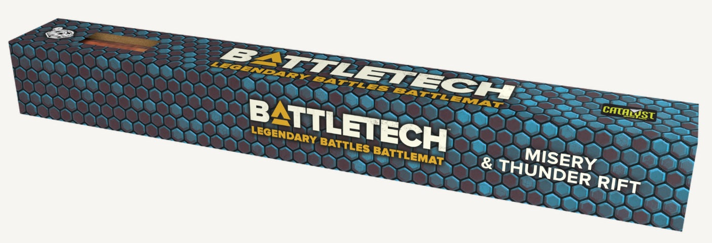 Battletech Legendary Battles Battlemat - Thunder Rift/Misery