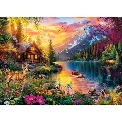 Time Away Evening Tranquility 1000 Piece Jigsaw Puzzle | Masterpieces Puzzles