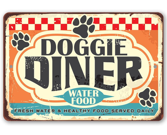 Doggie Diner - Metal Sign