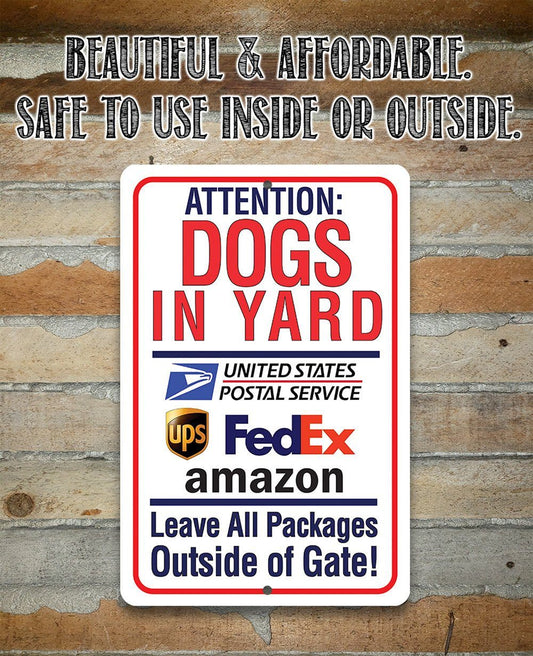 Postal Sign Design - Metal Sign