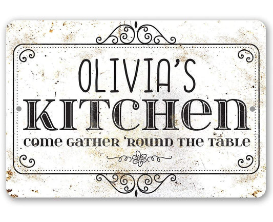 Personalized - Kitchen - Metal Sign