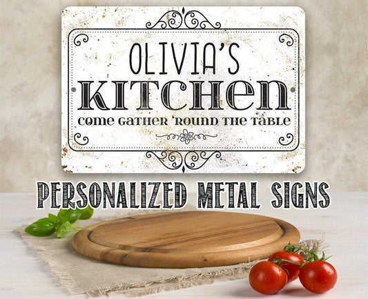 Personalized - Kitchen - Metal Sign
