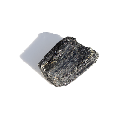 Black Tourmaline Rough Stone Crystal