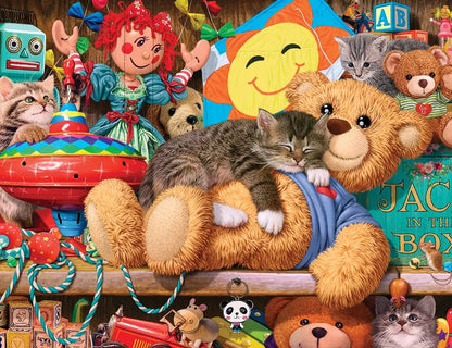 Toy Cupboard 400 Piece Jigsaw Puzzle by Springbok Puzzles