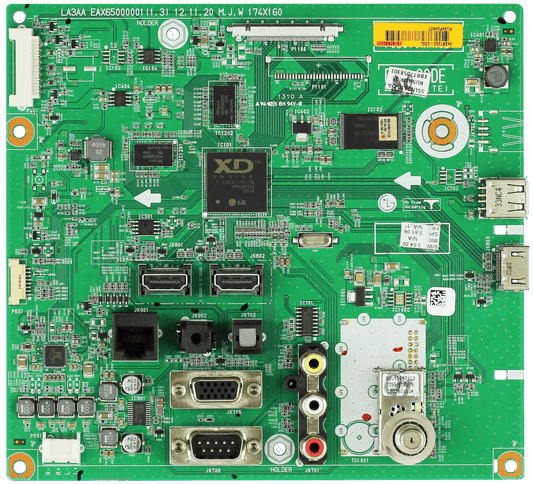 EBT62580901 LG Main Board, EAX65000005 (1.0), EAX65000001 (1.3), EBR77058301, 55LN541C-UA Otarealm