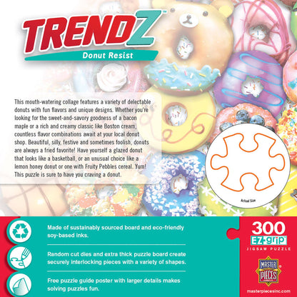 Trendz - Donut Resist 300 Piece EZ Grip Puzzle by Masterpieces Puzzles